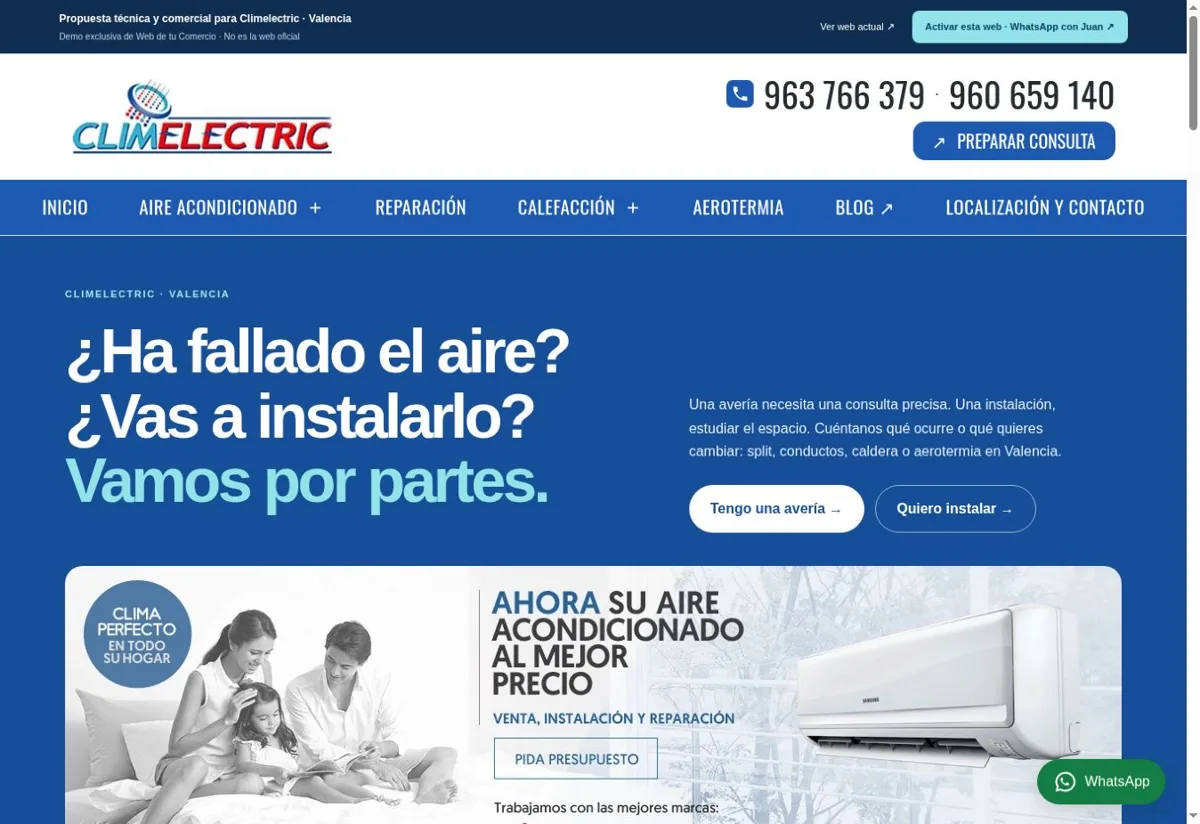 Captura de la demo de Climelectric