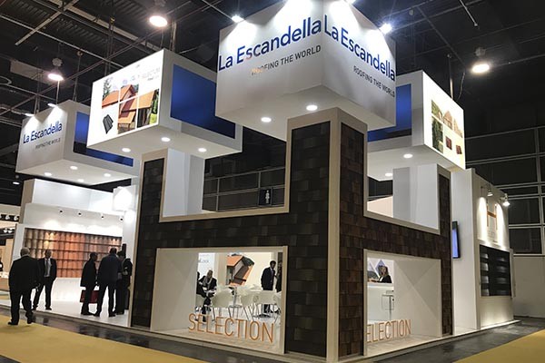 Stand de La Escandella en Cevisama